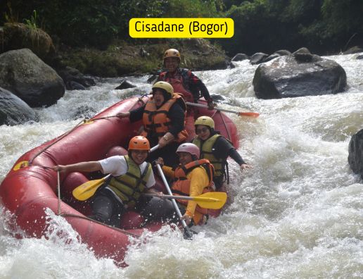Harga Outbound + Rafting di Sungai Cisadane Bogor