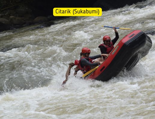 Harga Outbound + Rafting di Sungai Citarik Sukabumi