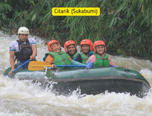 Paket rafting Citarik Sukabumi 3 hari 2 malam bersama iOutbound